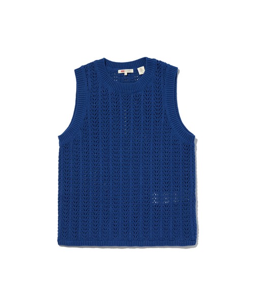 Levi's(リーバイス)の「Levi's/リーバイス サンライズ ニットタンクトップ(ニット/セーター・レディース・ブルー・M/S/XS)」の7枚目の写真