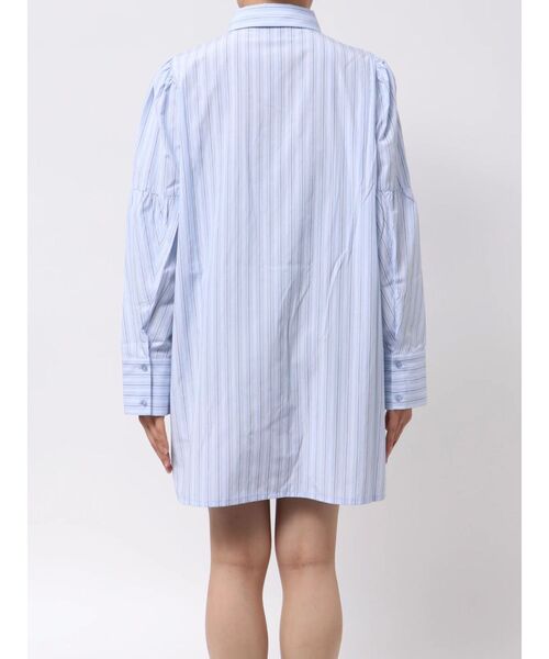 jouetie（ジュエティ）の「ビスチェレイヤードチュニックストライプシャツ（シャツ/ブラウス・レディース・オフホワイト/イエロー/ブルー/ブラック・MEDIUM）」の22枚目の写真