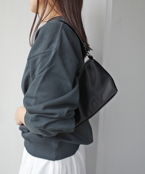 SLOBE IENA（スローブイエナ）の「SLOBE ナイロンBAG（ショルダーバッグ・レディース・ブラック/ベージュ・FREE）」の15枚目の写真