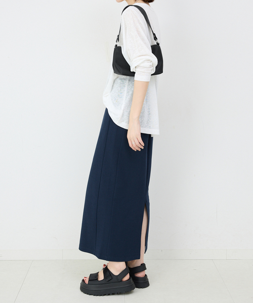 SLOBE IENA（スローブイエナ）の「SLOBE ナイロンBAG（ショルダーバッグ・レディース・ブラック/ベージュ・FREE）」の14枚目の写真