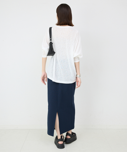 SLOBE IENA（スローブイエナ）の「SLOBE ナイロンBAG（ショルダーバッグ・レディース・ブラック/ベージュ・FREE）」の10枚目の写真