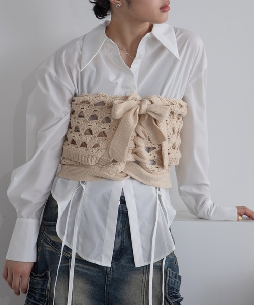 【新品未使用】MIYAVI巻きスカート 未使用》刺し子キット 巻きスカート 藍色 京雅刺子 - メルカリ