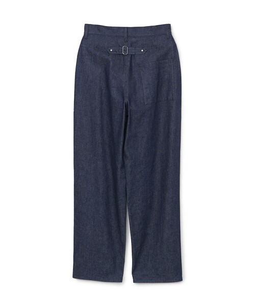 MACKINTOSH PHILOSOPHY(マッキントッシュ フィロソフィー)の「【アニチューブ掲載】GREY LABEL シンチバックワイドデニム(デニムパンツ・レディース・ホワイト/ダークネイビー・1/2/5/6)」の3枚目の写真