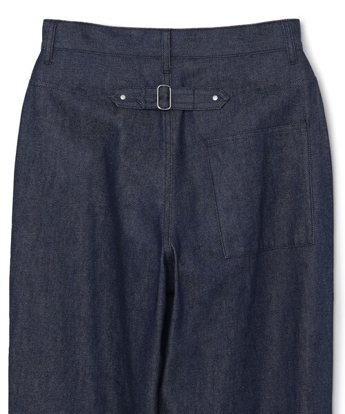 MACKINTOSH PHILOSOPHY(マッキントッシュ フィロソフィー)の「【アニチューブ掲載】GREY LABEL シンチバックワイドデニム(デニムパンツ・レディース・ホワイト/ダークネイビー・1/2/5/6)」の5枚目の写真