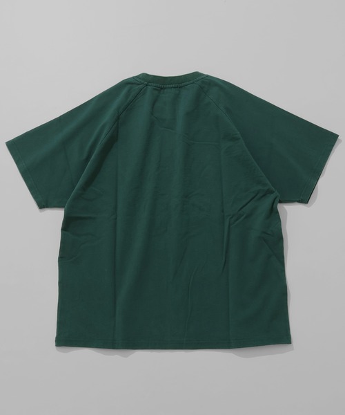 Bukta(バクタ)の「ヘビーウェイトゲームT(カレッジ)(Tシャツ/カットソー・メンズ・オフホワイト/ダークグリーン/チャコール・MEDIUM/LARGE/X-LARGE)」の5枚目の写真