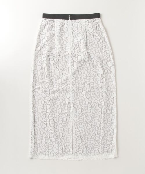 ROSE BUD（ローズバッド）の「レオパードレーススカート（スカート・レディース・ブラック/ホワイト・ONE SIZE）」の18枚目の写真