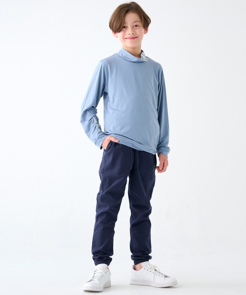 KRIFF MAYER Kid's Collection（クリフメイヤーキッズコレクション）の「綿オリエンテーションジョガー（その他パンツ・キッズ・チャコール/カーキ/ネイビー/ベージュ・160/170/120/130/140/150）」の20枚目の写真