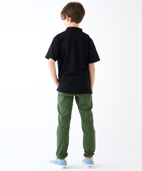 KRIFF MAYER Kid's Collection（クリフメイヤーキッズコレクション）の「綿オリエンテーションジョガー（その他パンツ・キッズ・チャコール/カーキ/ネイビー/ベージュ・160/170/120/130/140/150）」の22枚目の写真