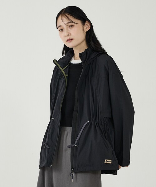 Pyrenex(ピレネックス)の「25SS新作【PYRENEX / ピレネックス】HWX002 CLIMB/ クライム / ナイロンジャケット / ブルゾン / ウィンドブレーカー【WEB限定】(ブルゾン・レディース・ブラック/ベージュ/カーキ/ダークネイビー・38/36)」の8枚目の写真