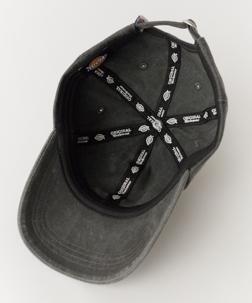 Dickies（ディッキーズ）の「Dickies/ディッキーズ EX PIGMENT CALIF WAPPEN LOW CAP キャップ（キャップ・メンズ・ブラック/アイボリー/ブラウン/ブルー/グリーン・FREE）」の18枚目の写真