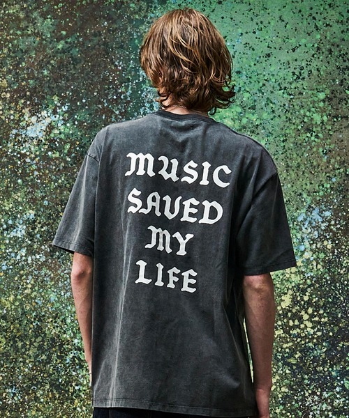 セール】MUSIC SAVED MY LIFE T SHIRT（Tシャツ/カットソー