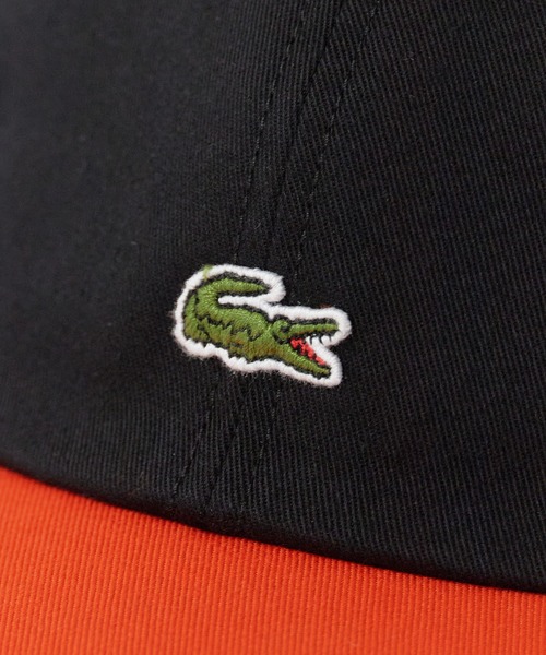 【即納】LACOSTE ラコステ ONE POINT BICOLOR CAP キャップ LACOSTE/ラコステ ONE POINT BICOLOR CAP キャップ（キャップ