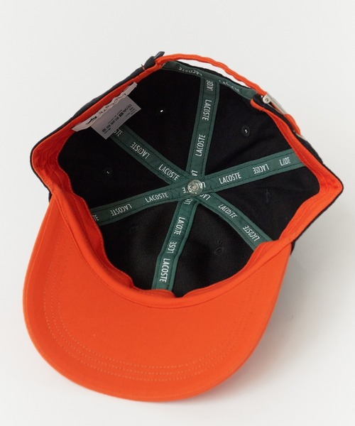 【即納】LACOSTE ラコステ ONE POINT BICOLOR CAP キャップ LACOSTE/ラコステ ONE POINT BICOLOR CAP キャップ（キャップ