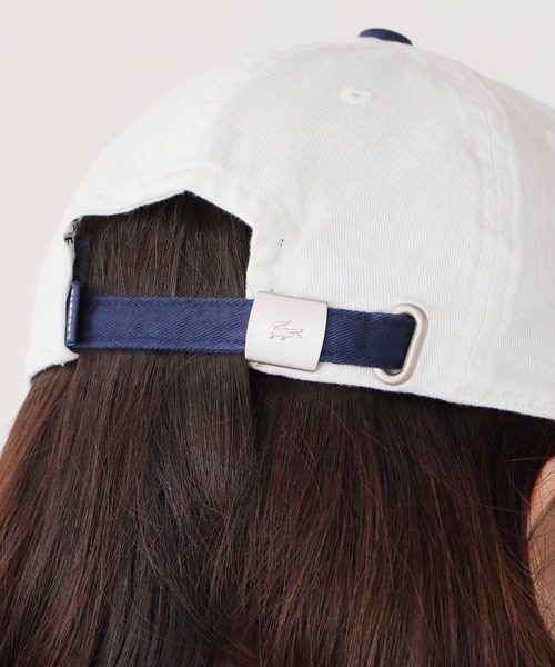 LACOSTE/ラコステ ONE POINT BICOLOR CAP キャップ（キャップ