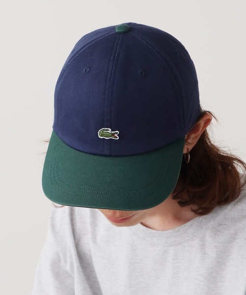 LACOSTE/ラコステ ONE POINT BICOLOR CAP キャップ（キャップ