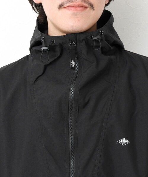 DANTON(ダントン)の「【DANTON/ダントン】HOODED SHORT JACKET 25SS(ブルゾン・メンズ・グレイッシュベージュ/ブラック・M/L/S)」の4枚目の写真