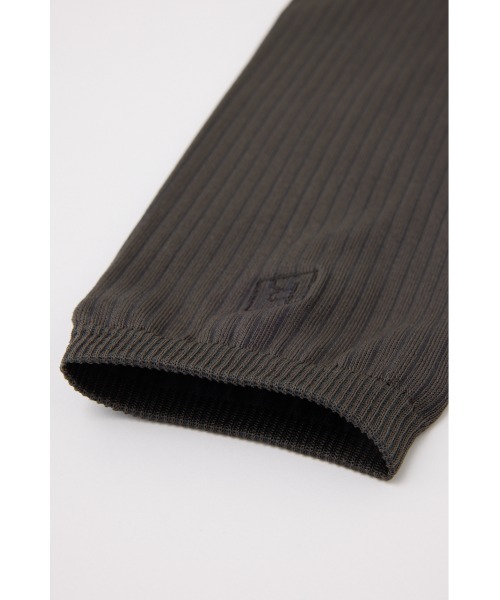 rienda（リエンダ）の「RIBシアーハイソックス（ソックス/靴下・レディース・ダークグレー・FREE）」の3枚目の写真