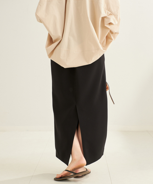 【美品】plage I Line スカート 25SS 手洗い可 美品】plage I Line スカート 25SS 手洗い可