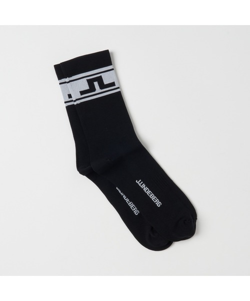 靴下 J.LINDEBERG（ジェイリンドバーグ）ブリッジロゴウール