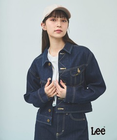 トラッドノーカラーデニムジャケット（その他アウター）｜Apuweiser