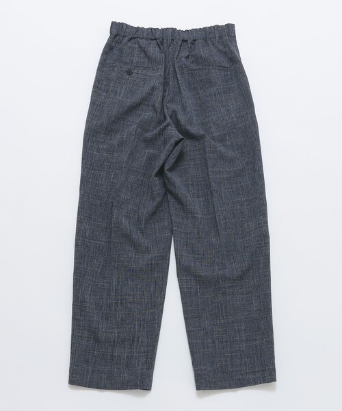 SHIPS Colors（シップス カラーズ）の「SHIPS Colors:〈洗濯機可能〉ウーリー イージー パンツ(セットアップ対応可能)（その他パンツ・メンズ・ダークグレー/ネイビー/ブラウン・MEDIUM/LARGE/X-LARGE）」の5枚目の写真