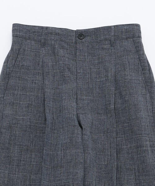 SHIPS Colors（シップス カラーズ）の「SHIPS Colors:〈洗濯機可能〉ウーリー イージー パンツ(セットアップ対応可能)（その他パンツ・メンズ・ダークグレー/ネイビー/ブラウン・MEDIUM/LARGE/X-LARGE）」の8枚目の写真