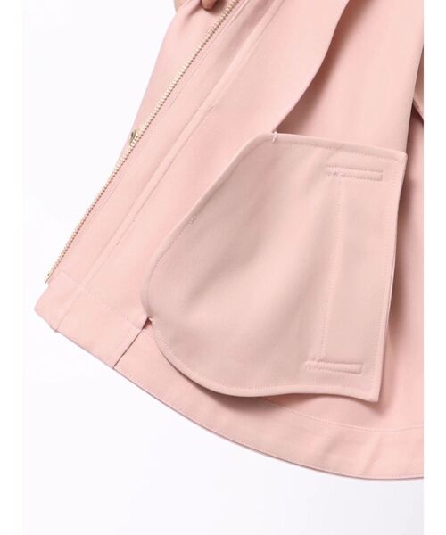 MERCURYDUO（マーキュリーデュオ）の「マントショートトレンチコート（トレンチコート・レディース・ピンク/ベージュ・SMALL/MEDIUM）」の19枚目の写真