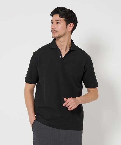ユナイテッドアローズ　コットンポリエステルブレンド コンパクト ポロシャツ UNITED ARROWS green label relaxing｜<gim>25SS アメリカンシー