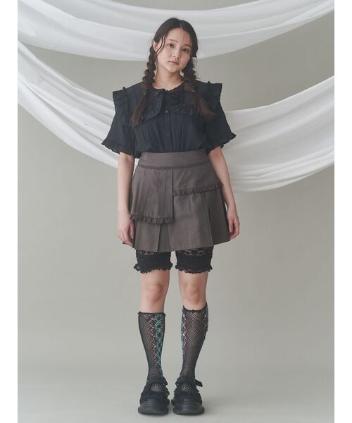 メリージェニー　frill back strap sandal sneakers メリージェニー merry jenny frill back strap sandal sneakers