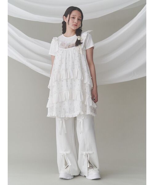 靴 frill back strap sandal sneakers セール】frill back strap sandal sneakers（サンダル）｜merry