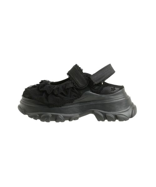 セール】frill back strap sandal sneakers（サンダル）｜merry