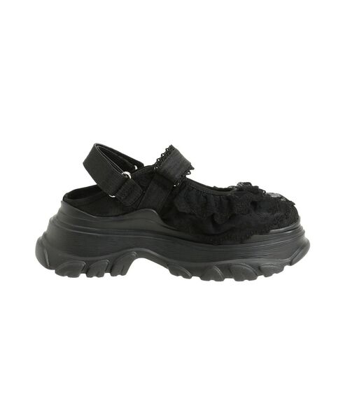 セール】frill back strap sandal sneakers（サンダル）｜merry