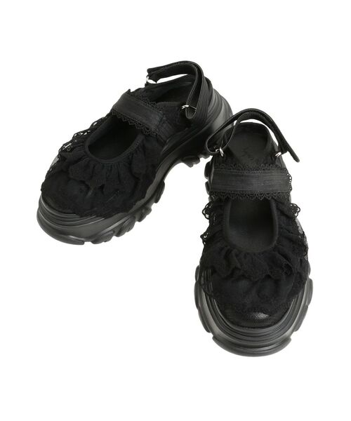 メリージェニー　frill back strap sandal sneakers セール】frill back strap sandal sneakers（サンダル）｜merry
