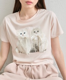 OLIVE des OLIVE | オル・イヴmeow Tee(Tシャツ/カットソー)