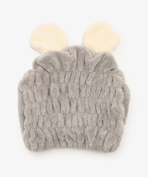 Afternoon Tea（アフタヌーンティー）の「速乾タオルキャップ/LEO LIONNI（その他ベビー用品・キッズ・グレー・ONE SIZE）」の4枚目の写真