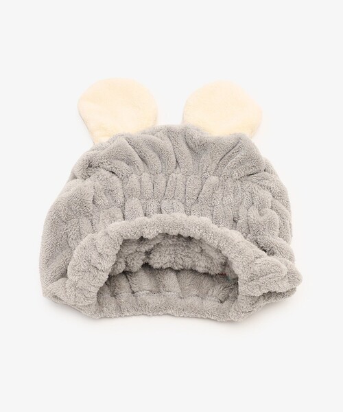 Afternoon Tea（アフタヌーンティー）の「速乾タオルキャップ/LEO LIONNI（その他ベビー用品・キッズ・グレー・ONE SIZE）」の3枚目の写真