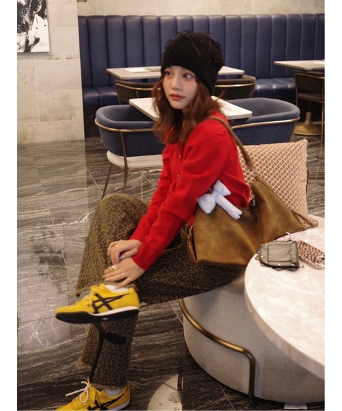 jumelle（ジュメロ）の「leopard ribbon pants（デニムパンツ・レディース・ベージュ・MEDIUM/SMALL）」の22枚目の写真