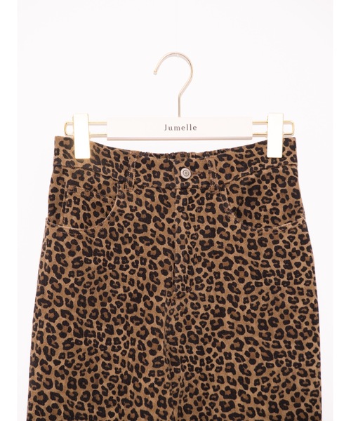 jumelle ジュメロ　leopard ribbon pants leopard ribbon pants（デニムパンツ）｜jumelle（ジュメロ）の