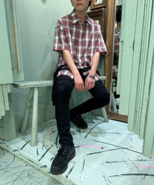 MILKBOY(ミルクボーイ)の「CHECK シャツ(シャツ/ブラウス・レディース・B/A・FREE)」の16枚目の写真