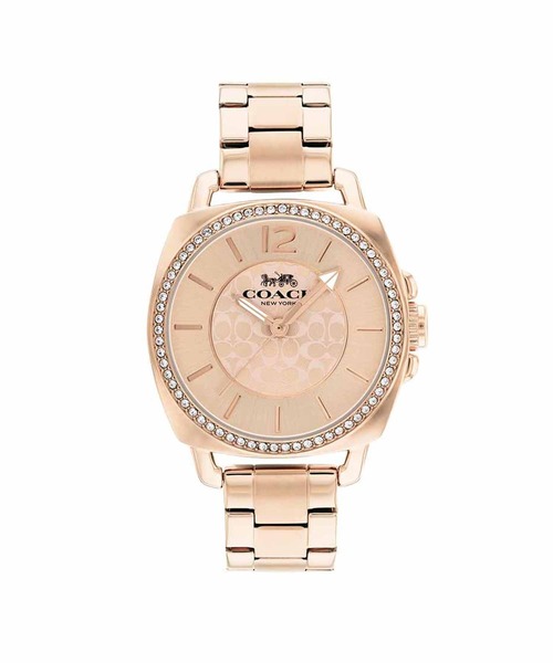 COACH(コーチ)の「【COACH】コーチ BOYFRIEND 34(アナログ腕時計・レディース・ピンク/シルバー・FREE)」の5枚目の写真