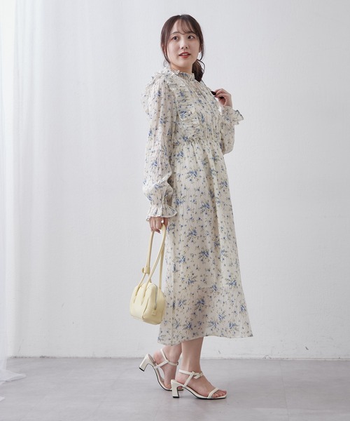 アトリエgg☆メアリー19ハーフ②マヒナ☆ワンピース花柄21