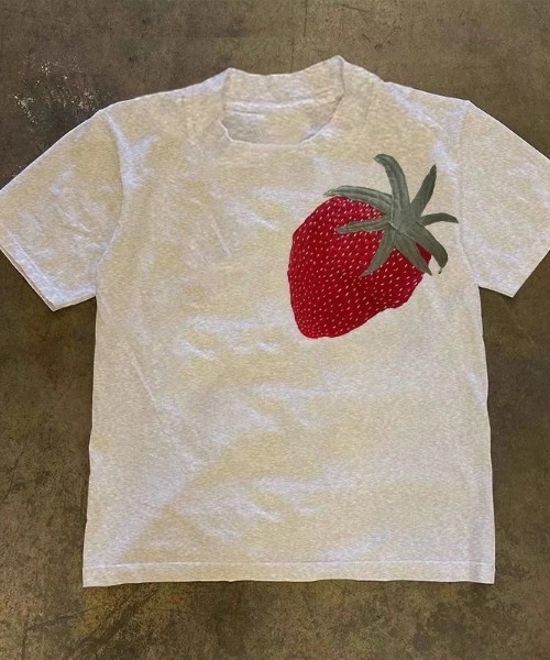 FreeZone（フリーゾーン）の「プリント半袖Tシャツ（Tシャツ/カットソー・メンズ・ホワイト/ブラック/ホワイト系その他/ライトグレー・F）」の4枚目の写真