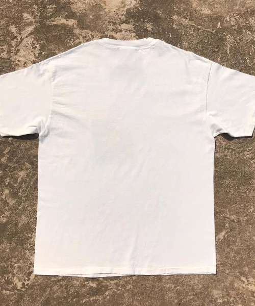 FreeZone（フリーゾーン）の「プリント半袖Tシャツ（Tシャツ/カットソー・メンズ・ホワイト/ブラック/ホワイト系その他/ライトグレー・F）」の6枚目の写真