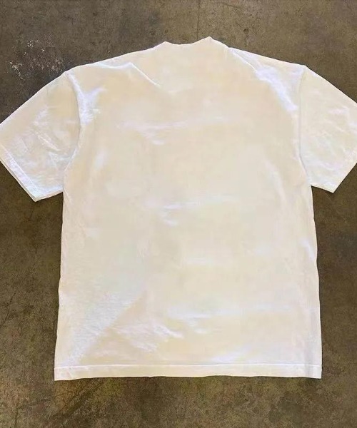FreeZone（フリーゾーン）の「プリント半袖Tシャツ（Tシャツ/カットソー・メンズ・ホワイト/ブラック/ホワイト系その他/ライトグレー・F）」の9枚目の写真