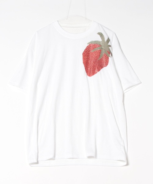 FreeZone（フリーゾーン）の「プリント半袖Tシャツ（Tシャツ/カットソー・メンズ・ホワイト/ブラック/ホワイト系その他/ライトグレー・F）」の10枚目の写真
