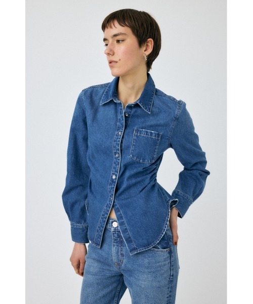 セール】WAIST FIT DENIM シャツ（シャツ/ブラウス）｜MOUSSY