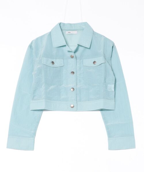 DURAS（デュラス）の「シアートラッカージャケット（ナイロンジャケット・レディース・ブルー/イエロー/オレンジ・SMALL/MEDIUM）」の16枚目の写真