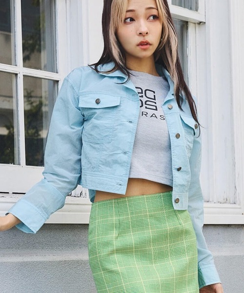 DURAS（デュラス）の「シアートラッカージャケット（ナイロンジャケット・レディース・ブルー/イエロー/オレンジ・SMALL/MEDIUM）」の9枚目の写真