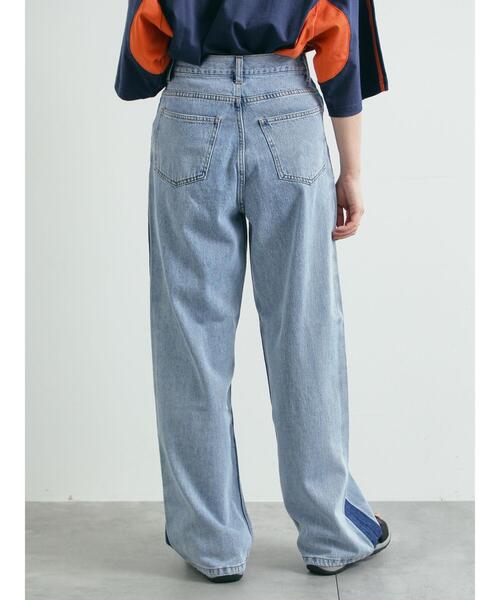 SM2(エスエムツー)の「デニム配色ラインパンツ(その他パンツ・レディース・ブルー/ブラック・L/M)」の21枚目の写真