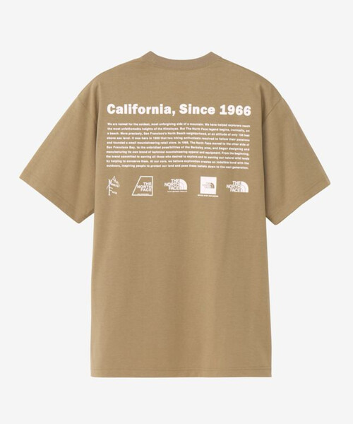 THE NORTH FACE（ザノースフェイス）の「THE NORTH FACE / ザ ノースフェイス S/S HISTORICAL LOGO T NT32407（Tシャツ/カットソー・メンズ・ブラック/ホワイト/カーキ・MEDIUM/LARGE/X-LARGE）」の2枚目の写真